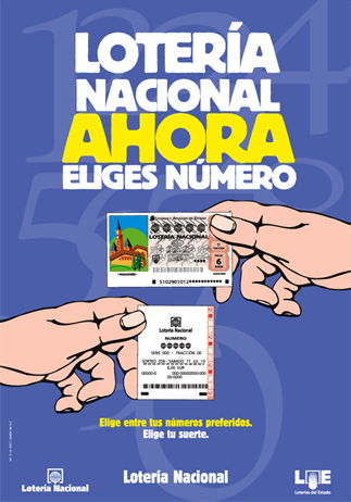 Lotería NacionaL, ahora eliges número