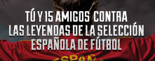 El equipo All Star La Quiniela se enfrenta al All Star Selección Española Legends