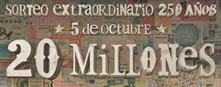 20.000.000€ para un acertante de Lotería Nacional de Zaragoza